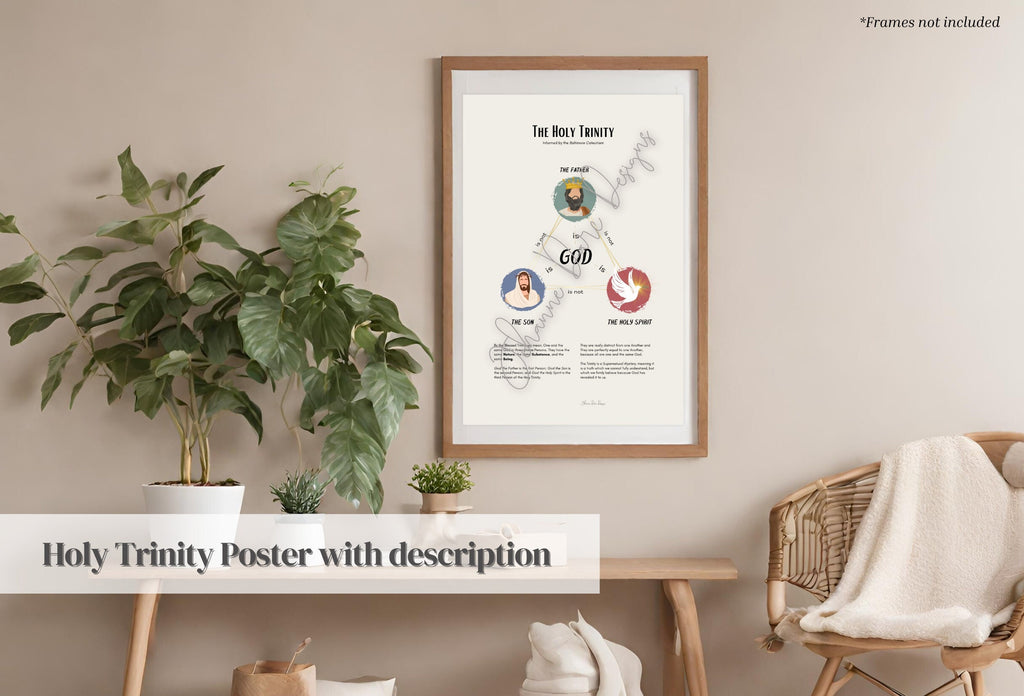 Catholic Holy Trinity Poster