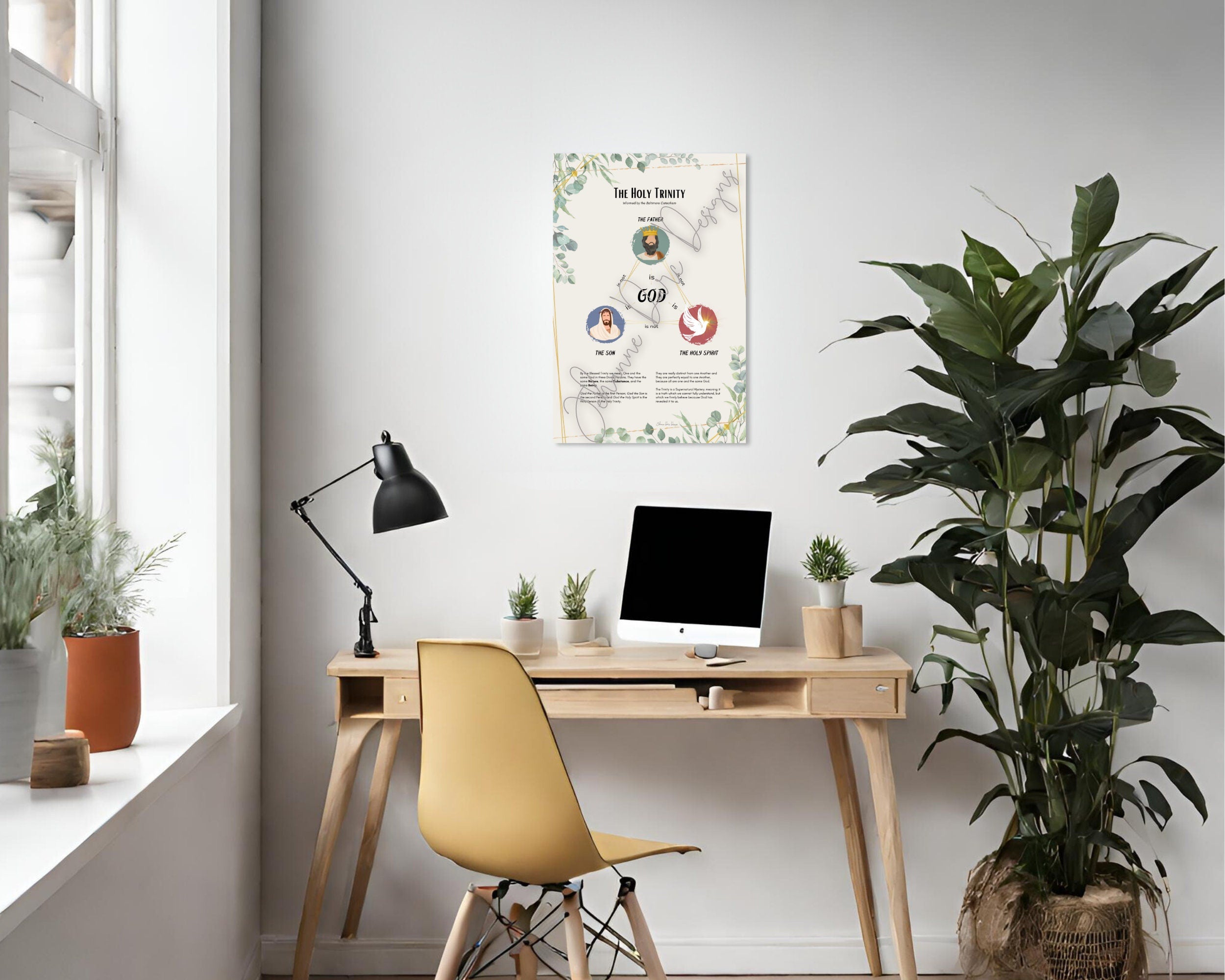 Catholic Holy Trinity Poster