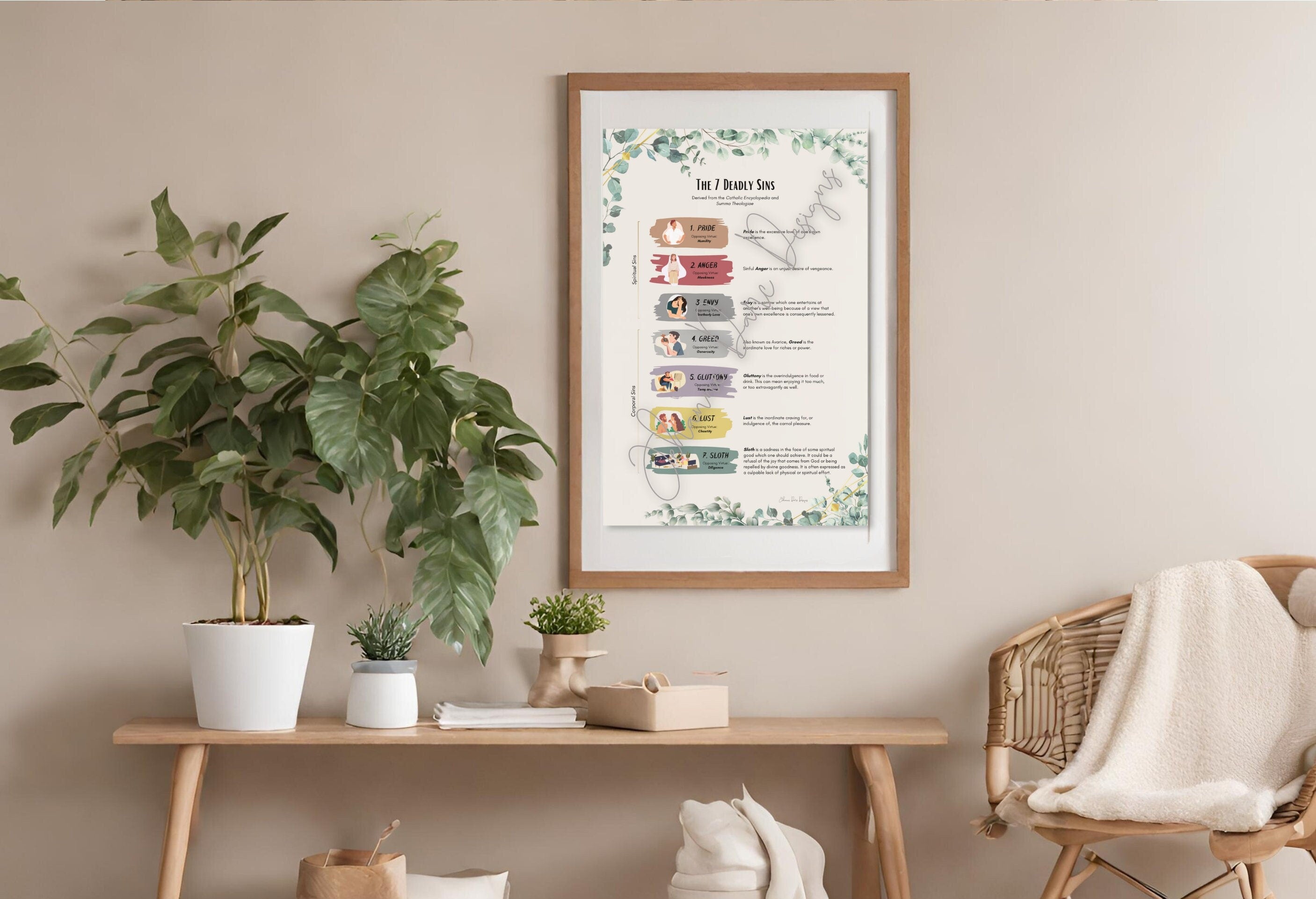 The Seven Deadly Sins Poster