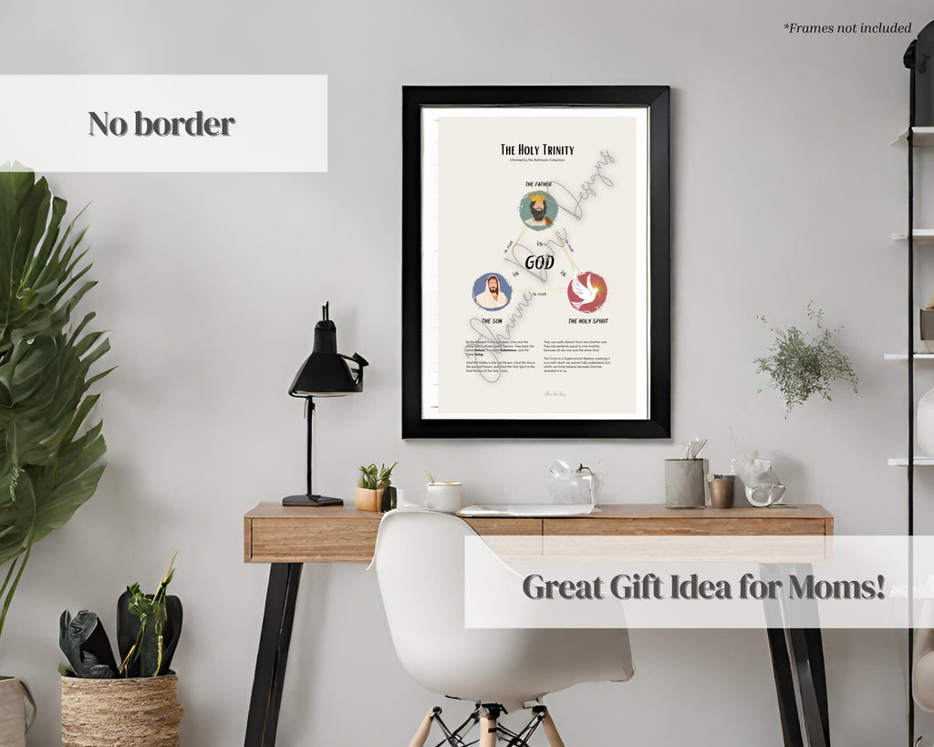 Catholic Holy Trinity Poster