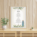 Hail Mary Prayer Poster